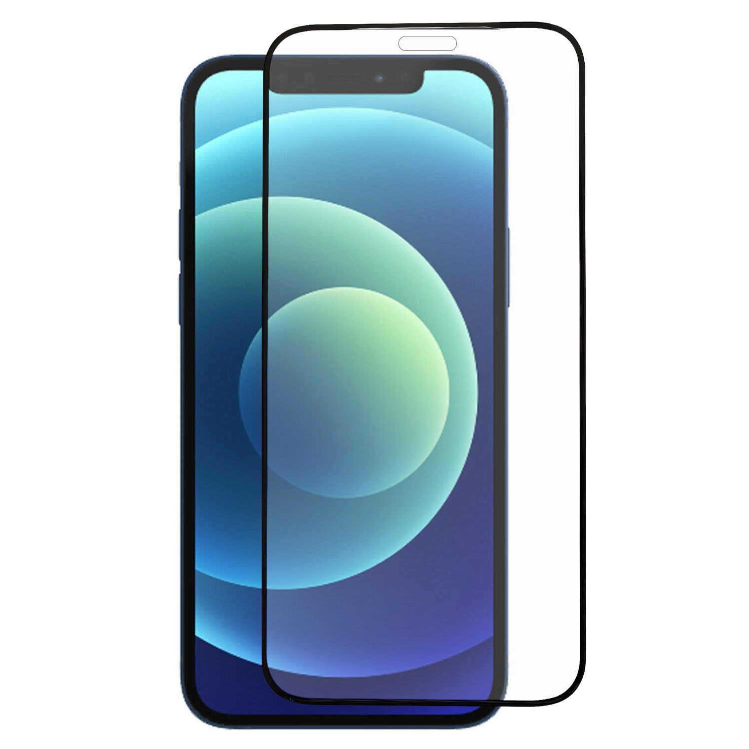 RURIHAI For iPhone 12/12 Pro 6.1 inch AGC Glass Screen Protector 3D Carbon Fiber Edge 0.26mm HD Clear Screen Film RURIHAI For iPhone 12/12 Pro 6.1 inch AGC Glass Screen Protector 3D Carbon Fiber Edge 0.26mm HD Clear Screen Film